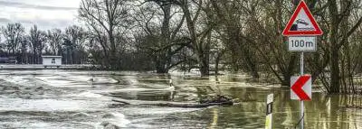 inondation-crue 23 départements ont été placés en vigilance orange par Météo France